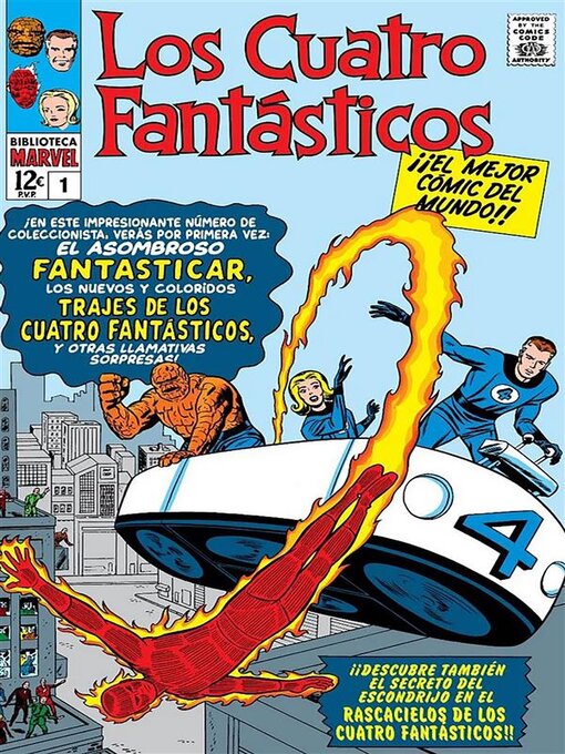 Title details for Biblioteca Marvel. Los cuatro fantásticos 1 by Jack Kirby - Wait list